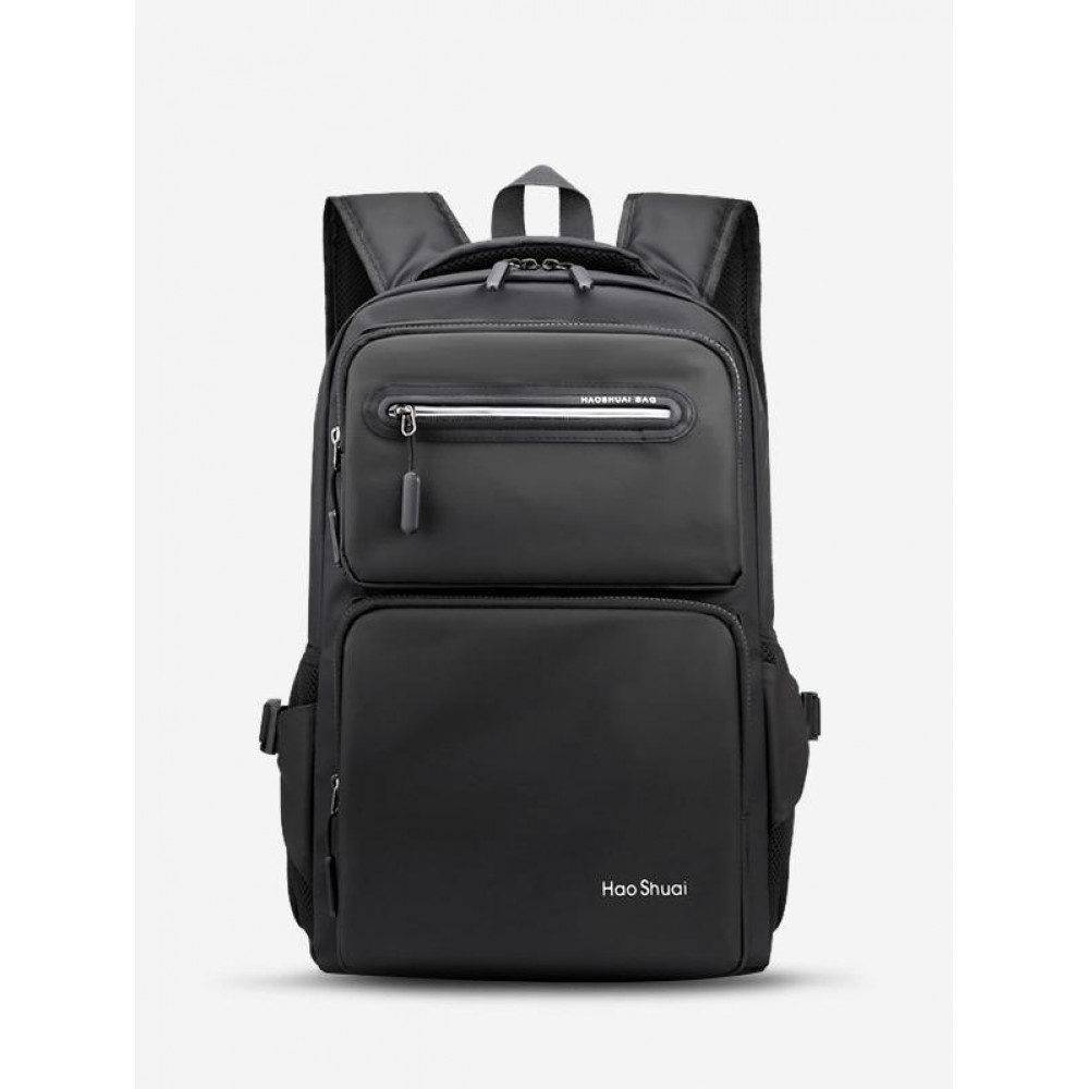 Multi Pockets Reflective Design Backpack