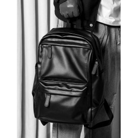 Large Capacity PU Leather Backpack