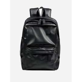 Large Capacity PU Leather Backpack