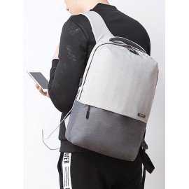 Two Tone Laptop Backpack