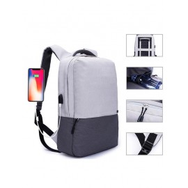 Two Tone Laptop Backpack