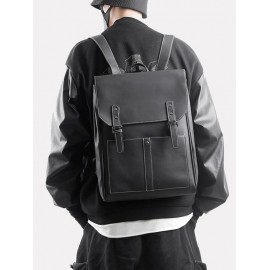 Buckle Laptop Backpack