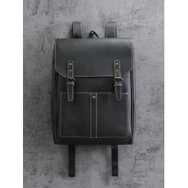 Buckle Laptop Backpack