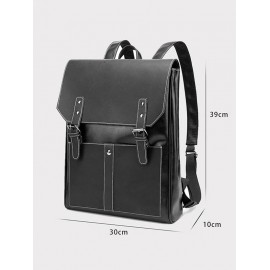 Buckle Laptop Backpack