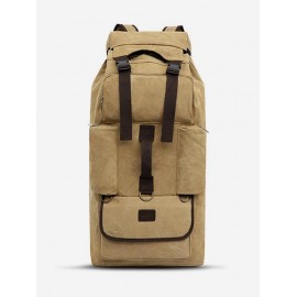 Large Capacity Canvas Backpack Travel Bag