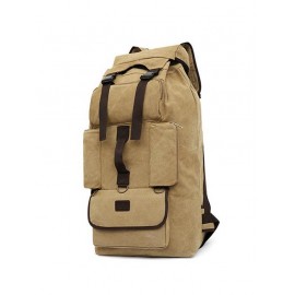 Large Capacity Canvas Backpack Travel Bag