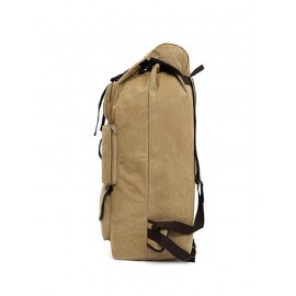 Large Capacity Canvas Backpack Travel Bag