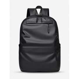 Solid Color Minimalist Large Capacity Business Backpack