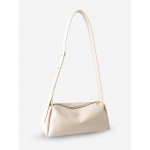 Slouchy Solid Shoulder Bag