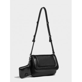 Padded Crossbody Bag with Purse