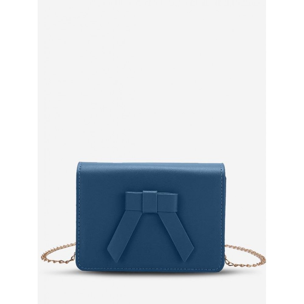 Bowknot Cover Chain Mini Bag