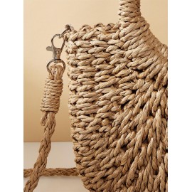 Straw Raffia Beach Crossbody Bag