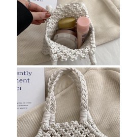 Beach Vacation Macrame Shoulder Bag